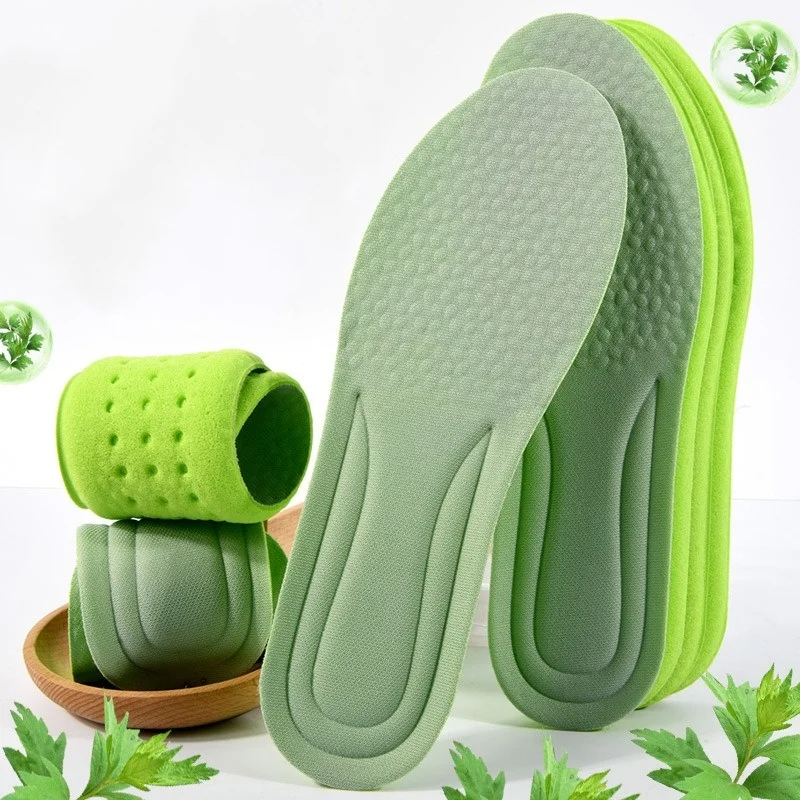 China Memory Foam Cinamon Insoles Running Insole for high heels Deodorant Breathable Cushion Sport